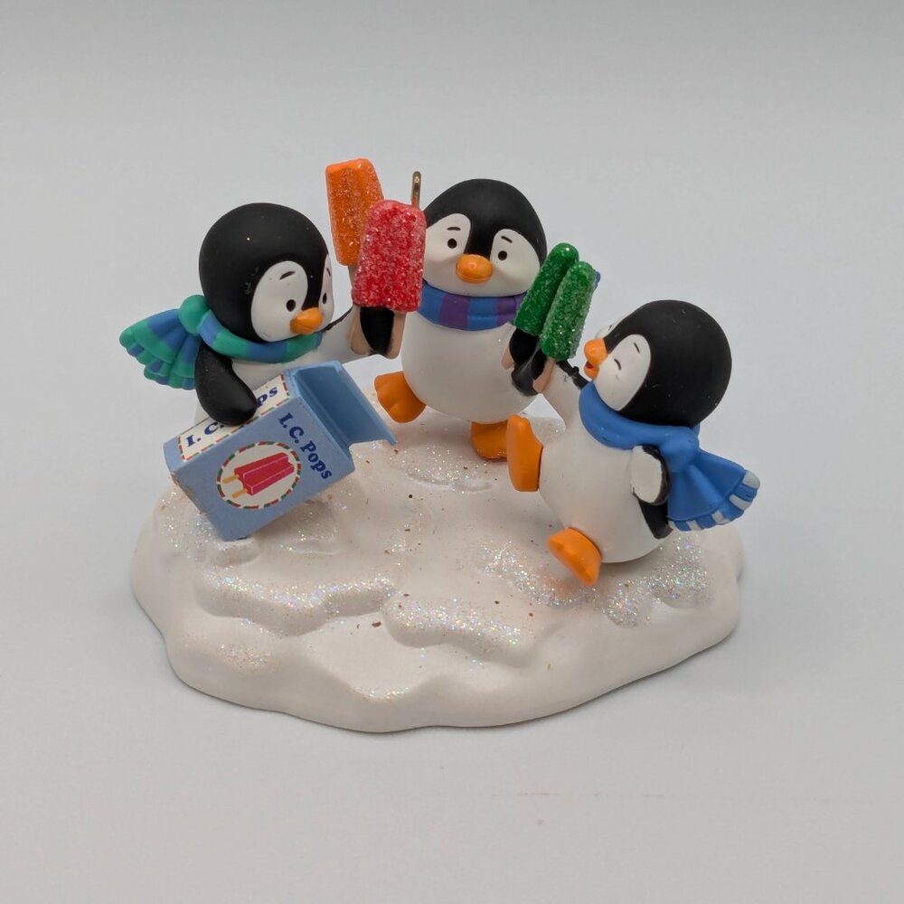 Hallmark Keepsake Cool Treats 2008 Christmas Ornament, Penguins - Picture 3 of 13